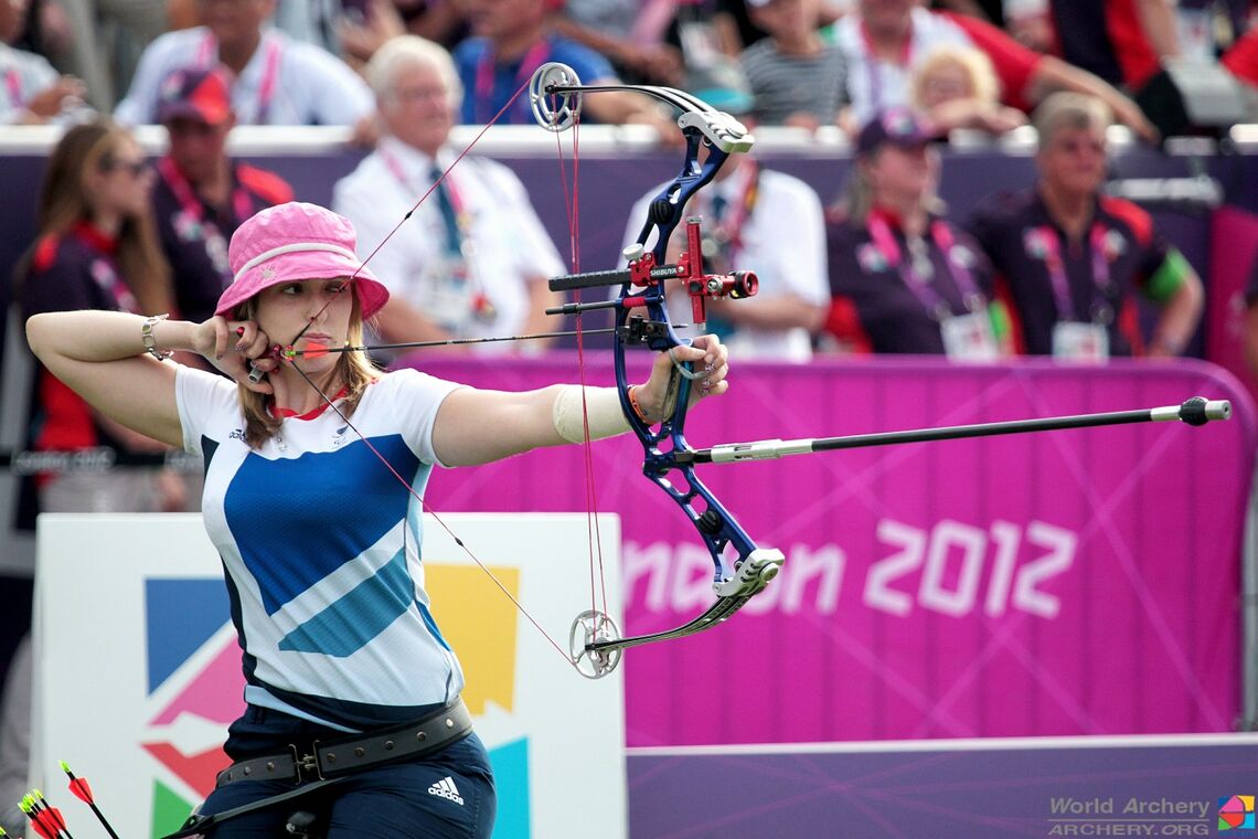 Danielle Brown at London 2012 Paralympics.