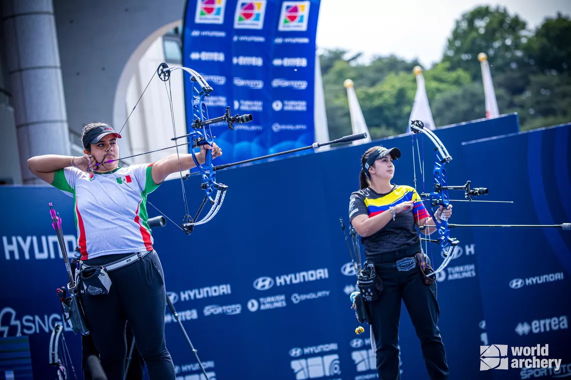 Andrea Becerra was runner-up to Sara Lopez in Yecheon 2024.