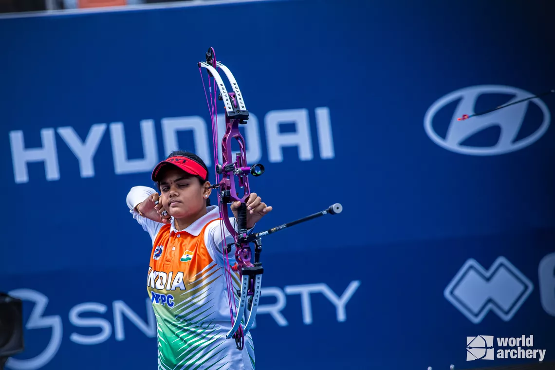In-form Jyothi Surekha Vennam wins fourth World Cup gold in 2024.