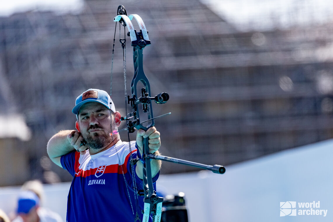 Jozef Bosansky won second World Cup gold of the season in Paris.