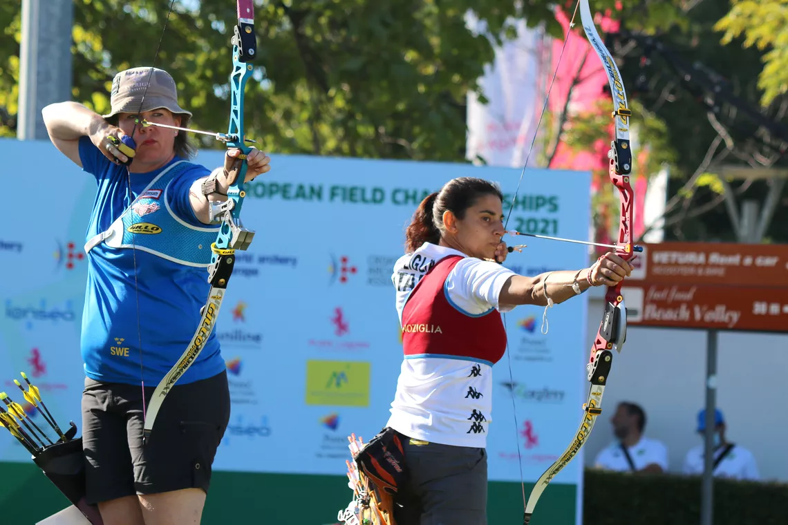 Chiara Rebagliati is the reigning barebow women’s World Games and European Champion.