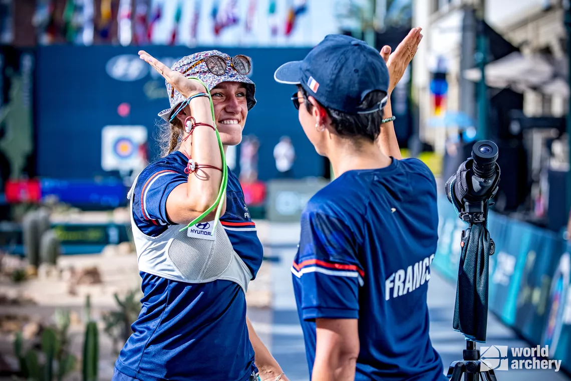 Lisa Barbelin a participé à sa première Finale de Coupe du Monde au Mexique.