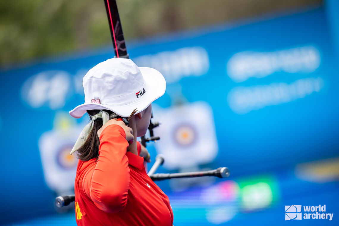 An Qixuan leads recurve women’s Prize for Precision ranking after Shanghai stage.