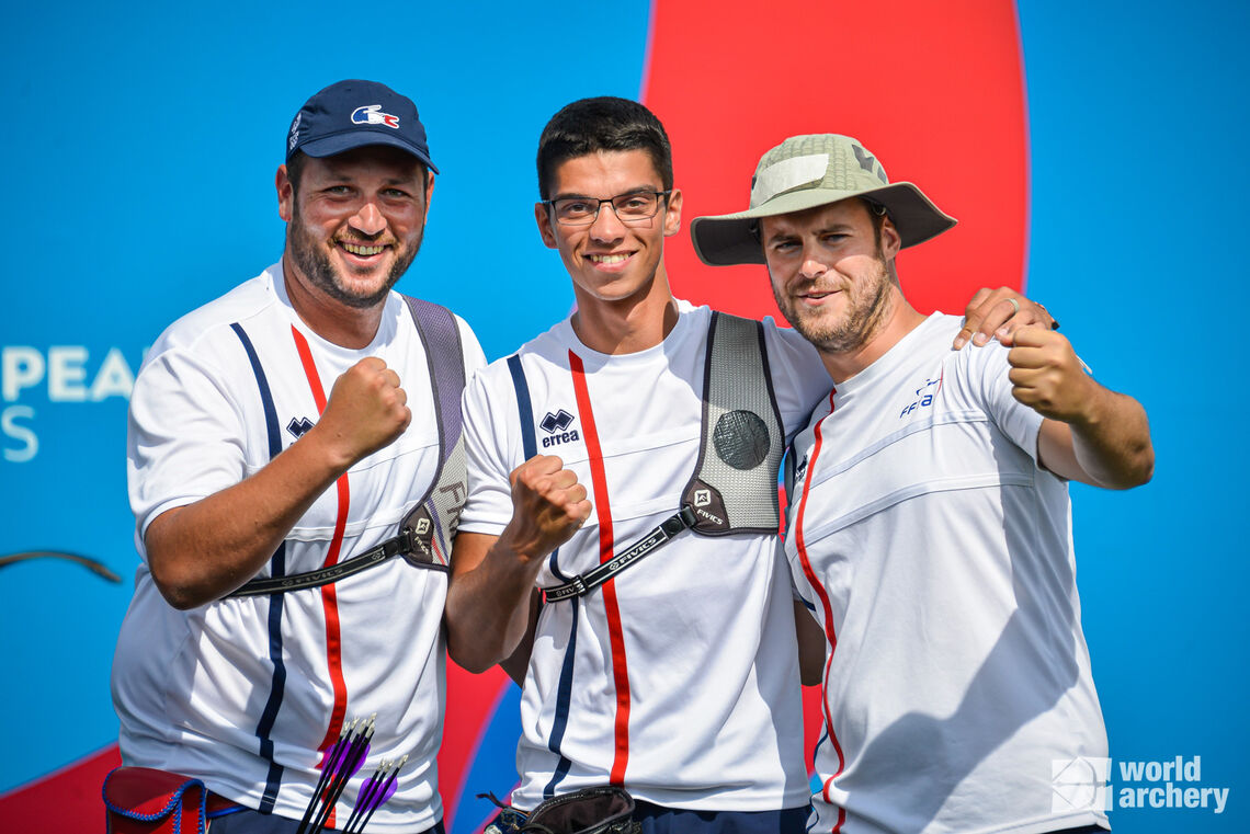 France was compound men team’s gold medallist at Minsk 2019 European Games