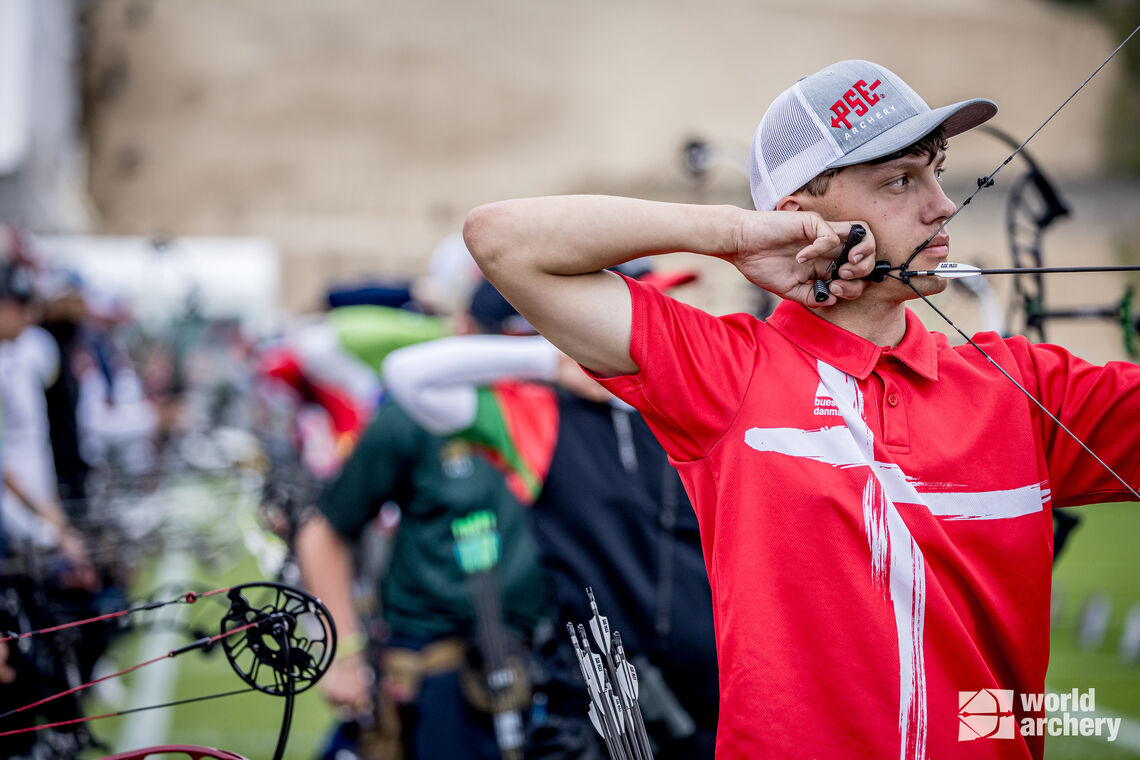Tore Bjarnarson will shoot for team gold on world championships debut.