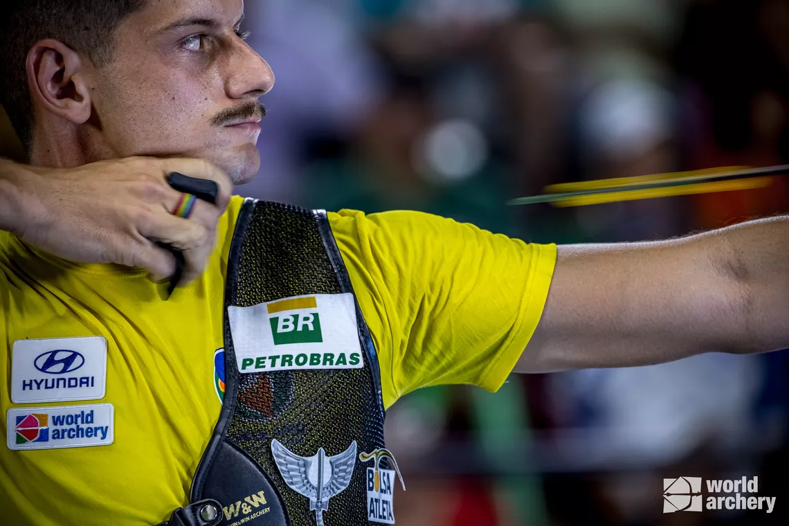 World number one Marcus D’Almeida won his first World Cup title.