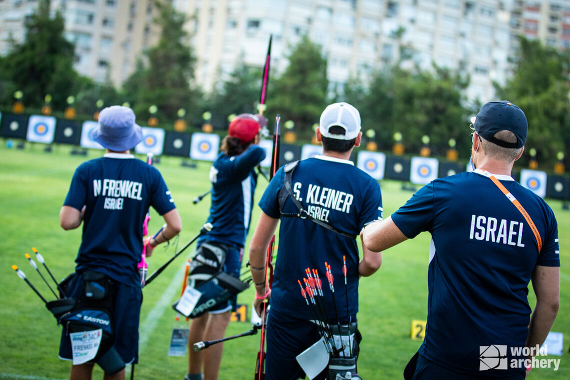 Israel competes at the Antalya 2021 European Championships. 