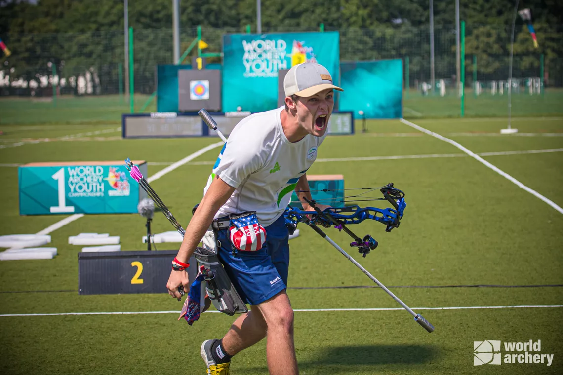 Brenk Aljaz Matija under-18 World Champion at Wroclaw 2021.