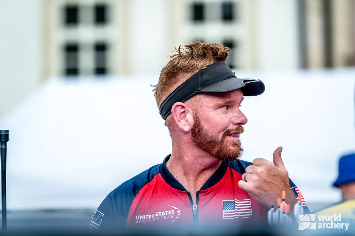 Kevin Mather, World Archery Para Championships Pilsen 2023 