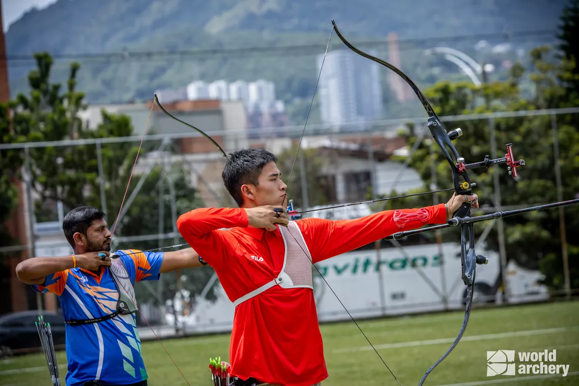 India wins bronze over China in Medellin.