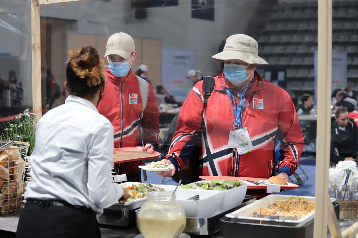 On-venue catering at Paris 2021 Hyundai Archery World Cup
