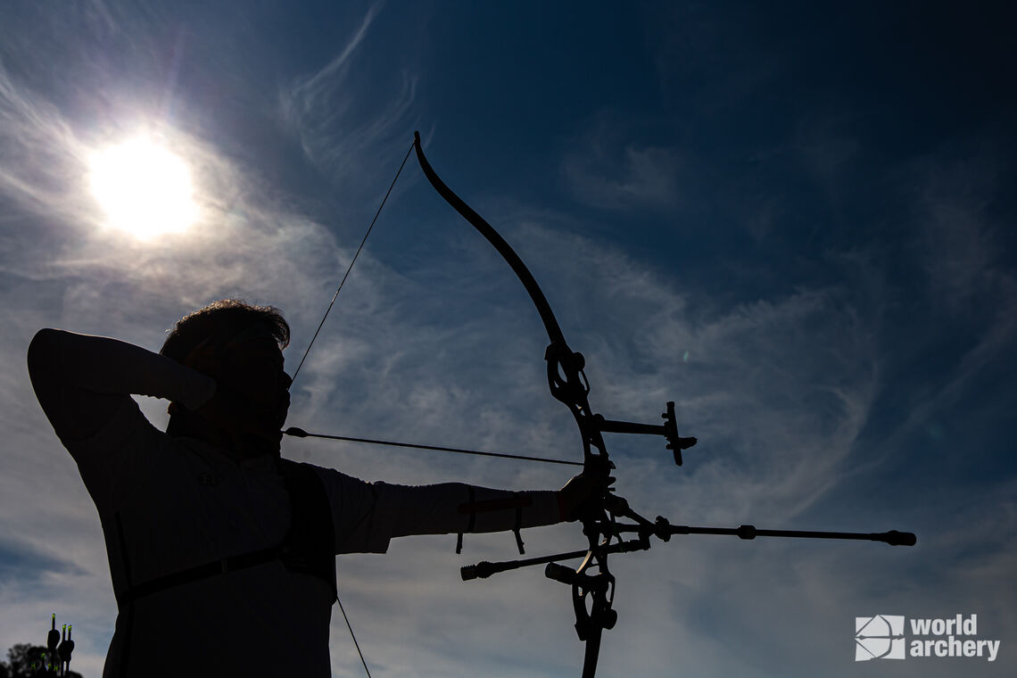 Oh Jin Hyek on the training field at the Tokyo 2020 Olympic Games.