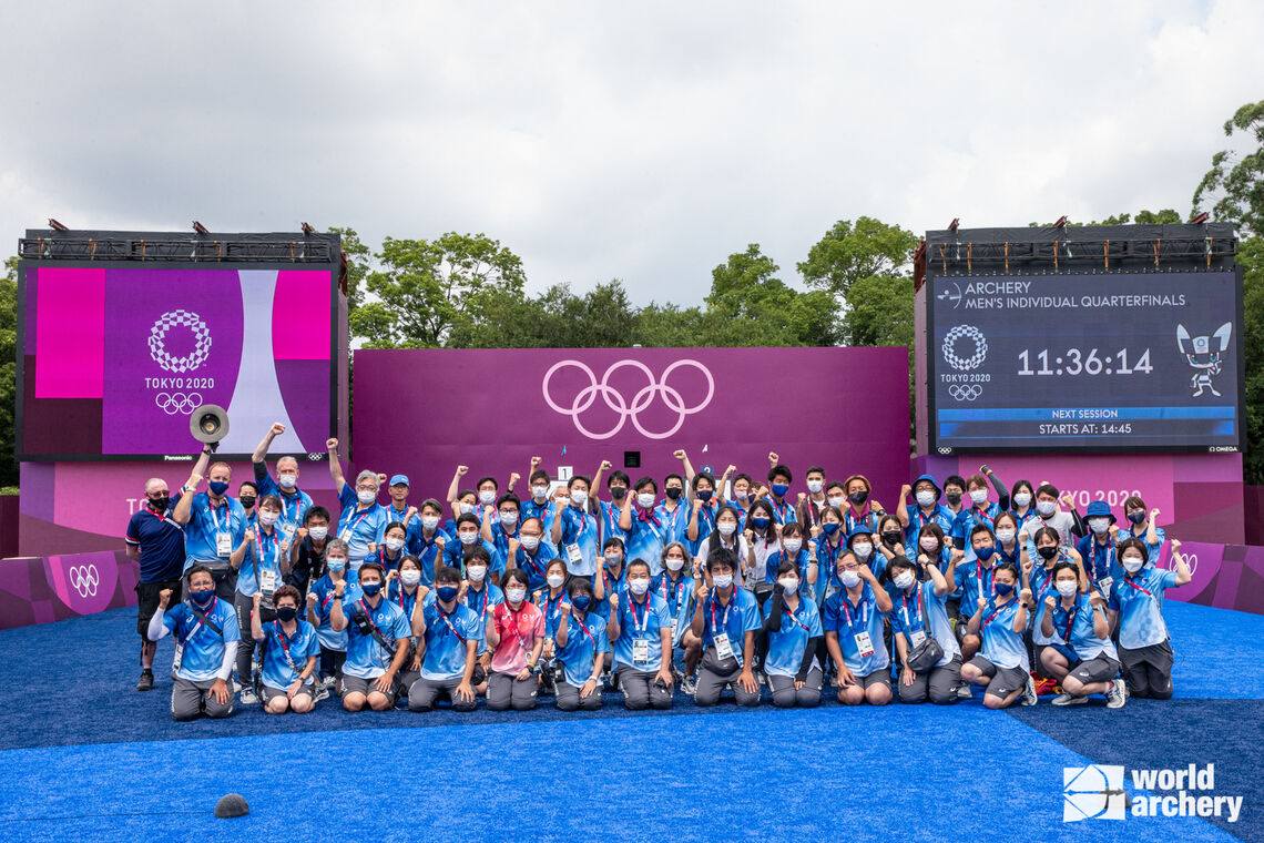 The sport team at the Tokyo 2020 Olympic Games.