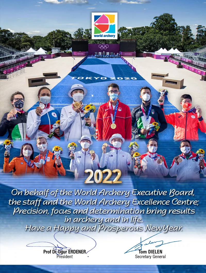 World Archery greeting card 2022