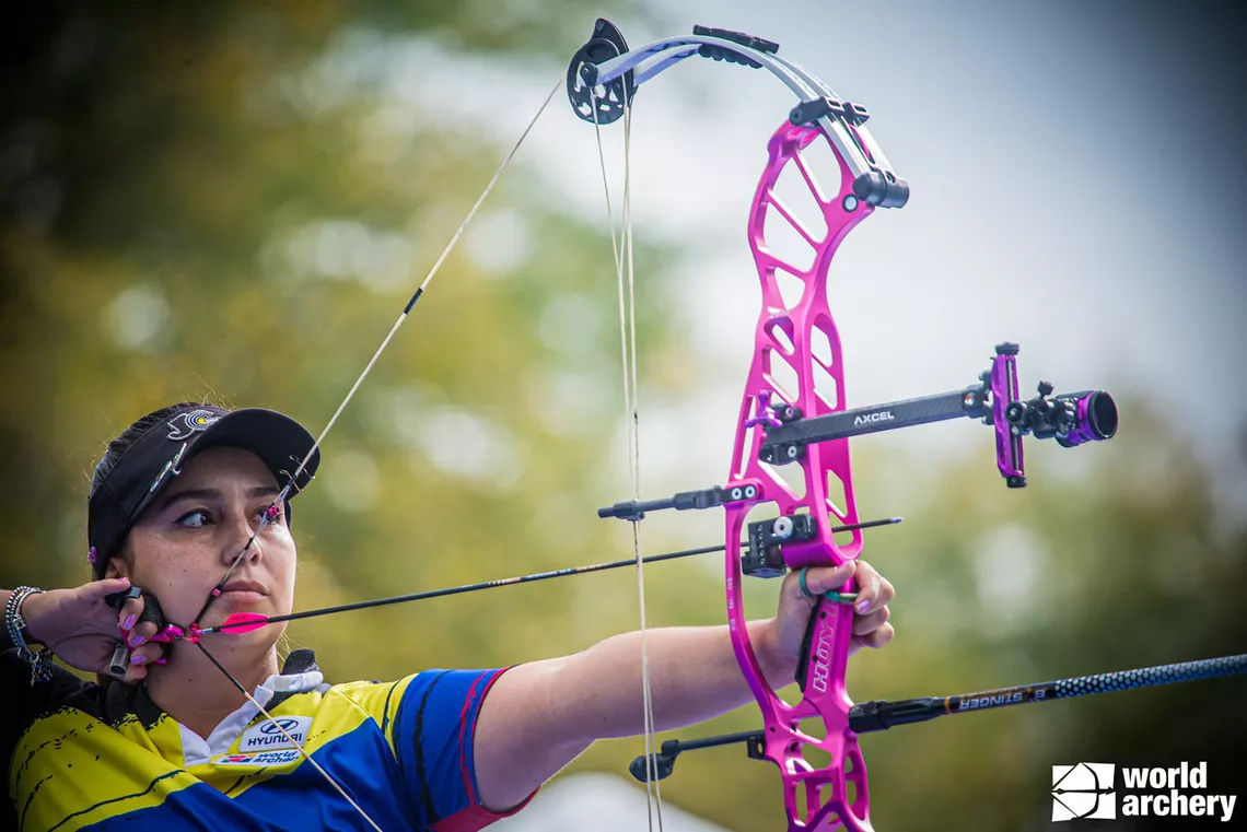 Sara Lopez (COL) at the 2021 World Cup Finals, Yankton (USA)
