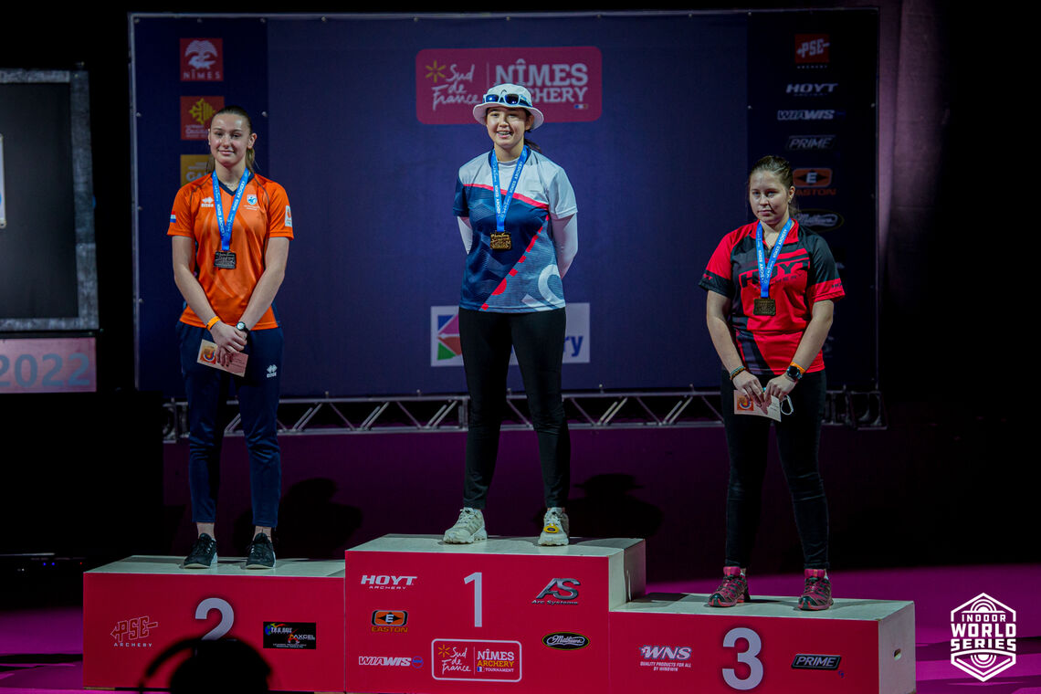 Liliana Licari tops the podium at Nimes 2022