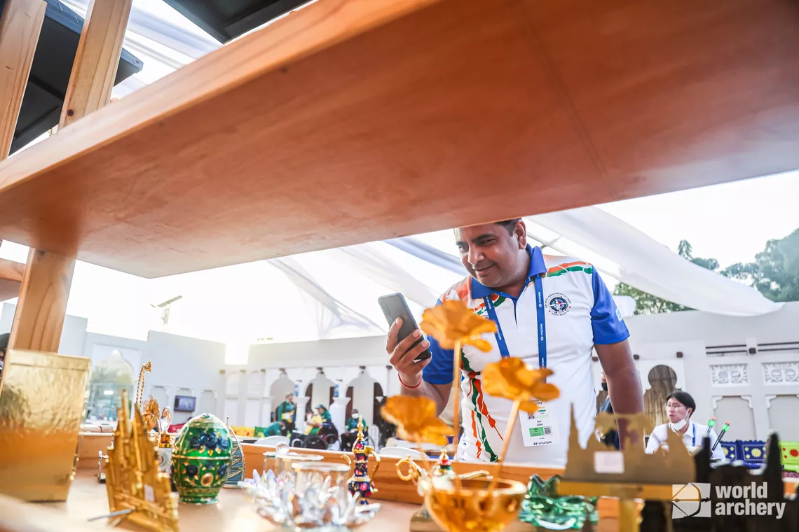 Souvenirs on sale at Dubai 2022