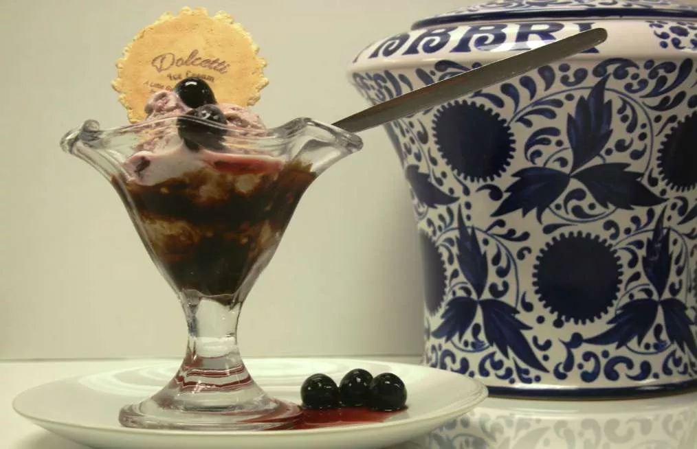 Ice cream made by Ella Gibson's dad's business