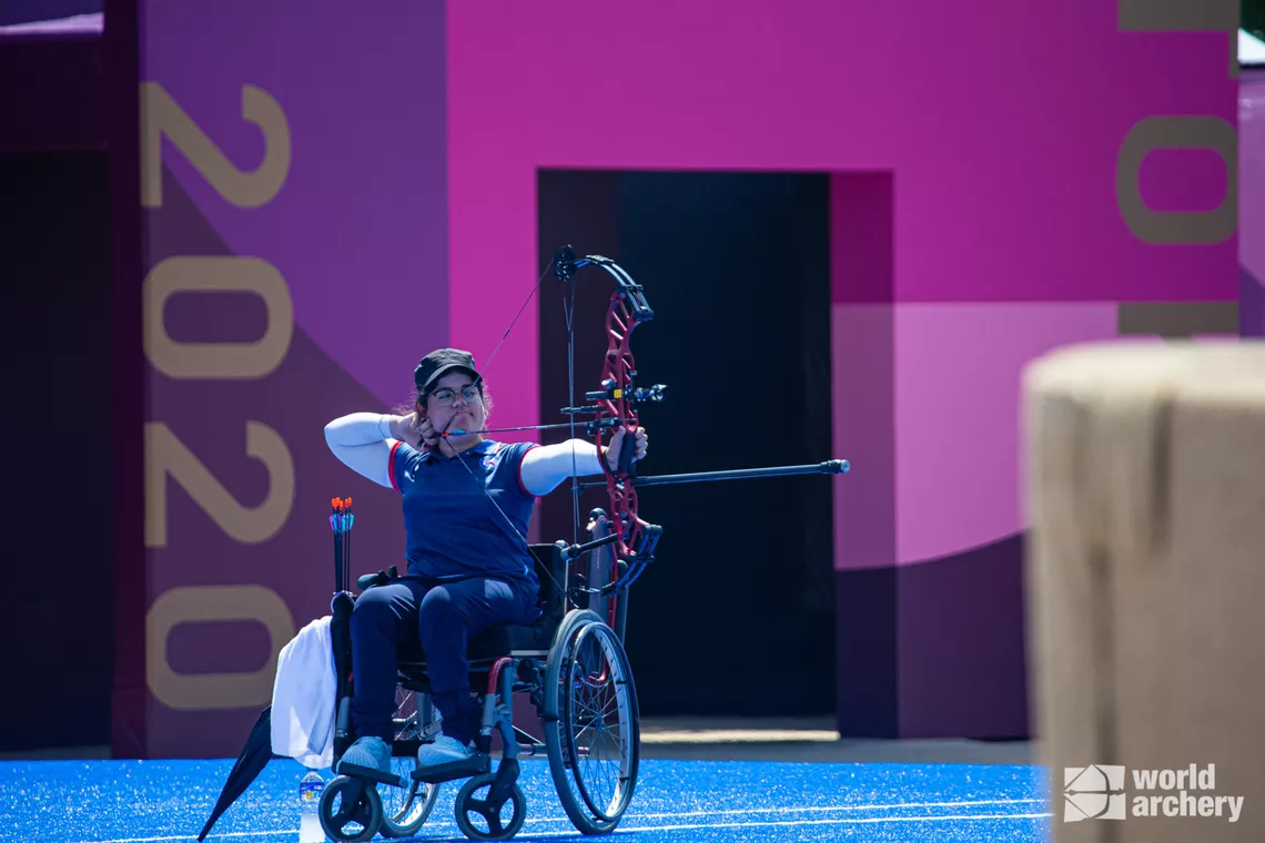 Marina Zuniga on her way to medalling at Tokyo 2020