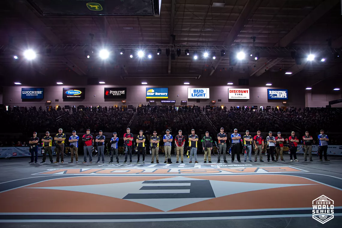 The main event shootdown line-up at the Vegas Shoot in 2022.