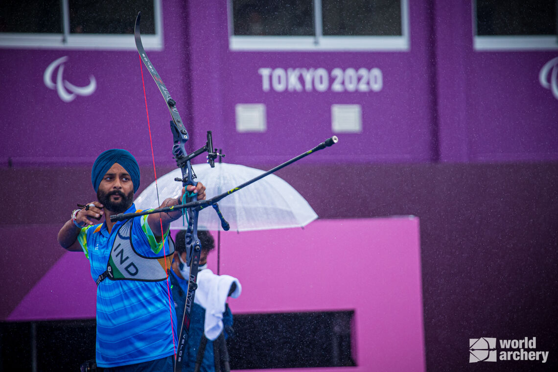 Harvinder Singh on his way to bronze at Tokyo 2020