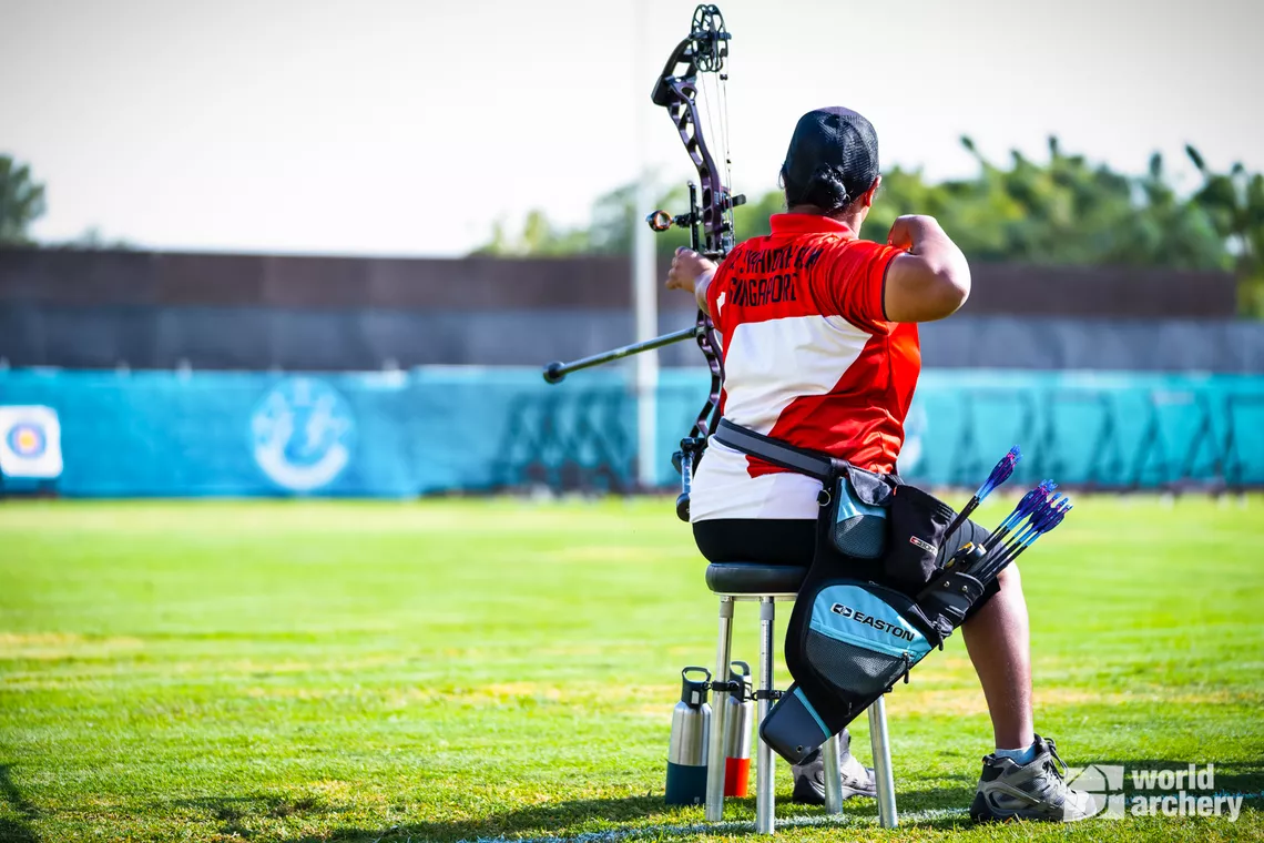Nur Syahidah Alim at Dubai 2022 qualification