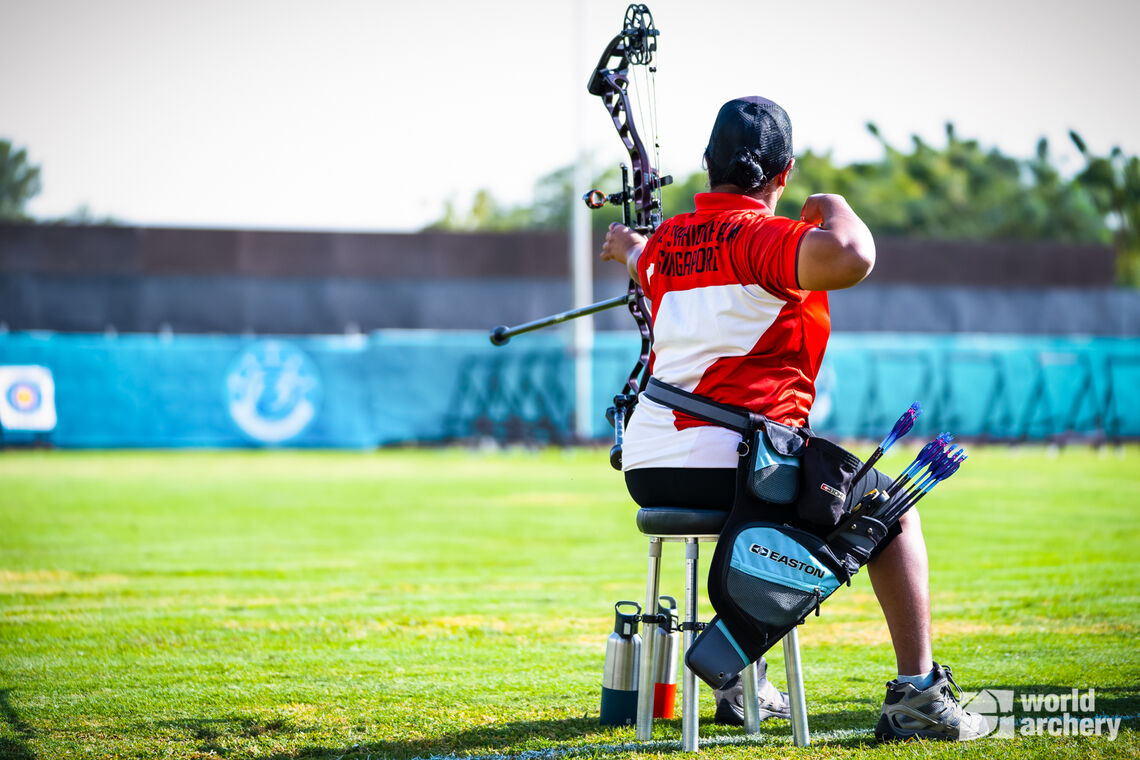 Nur Syahidah Alim at Dubai 2022 qualification