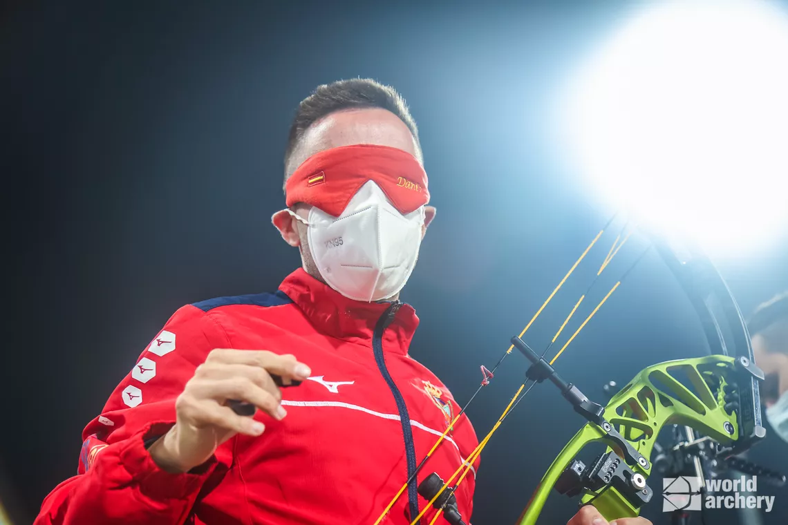 Action from the 2022 Para Archery World Championships - Dubai 2022 VI