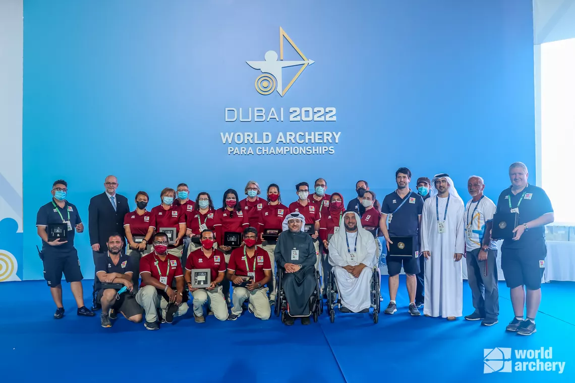 Dubai 2022 venue officials