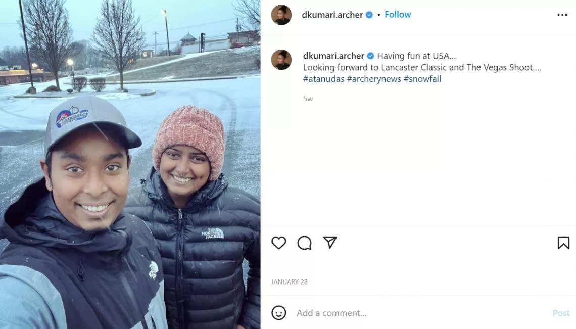 Deepika in Lancaster on Instagram