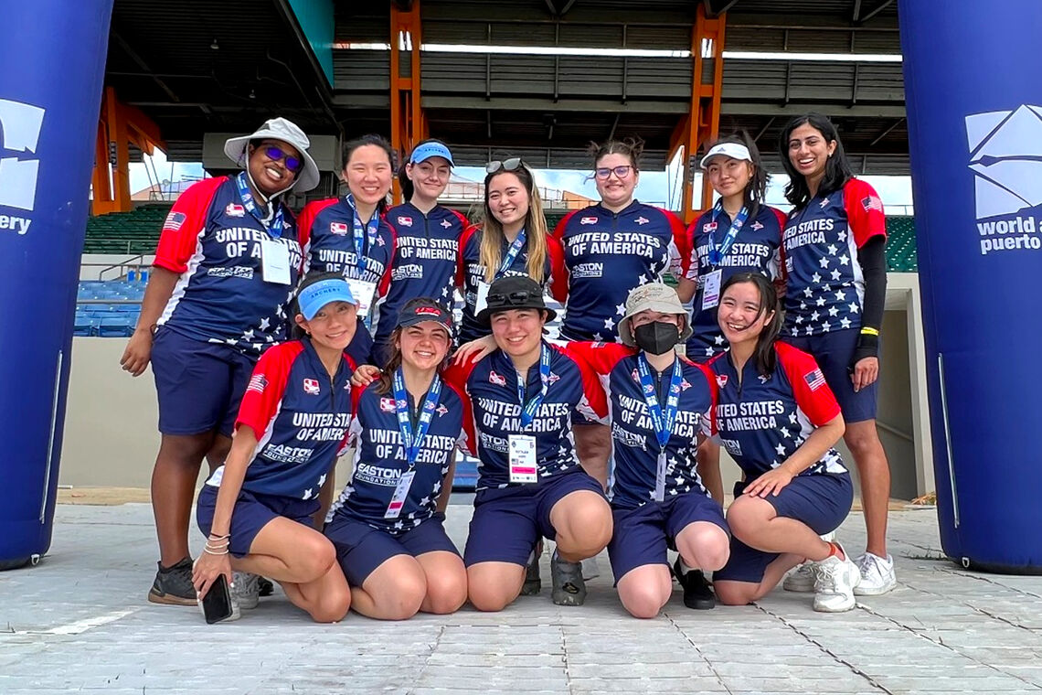 USA Archery college team in Puerto Rico