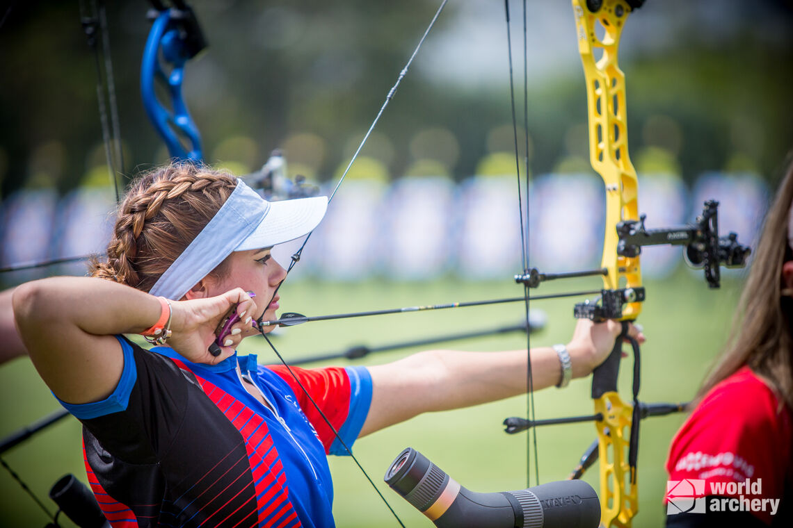 Paola Ramirez of Puerto Rico in action at Antalya 2022
