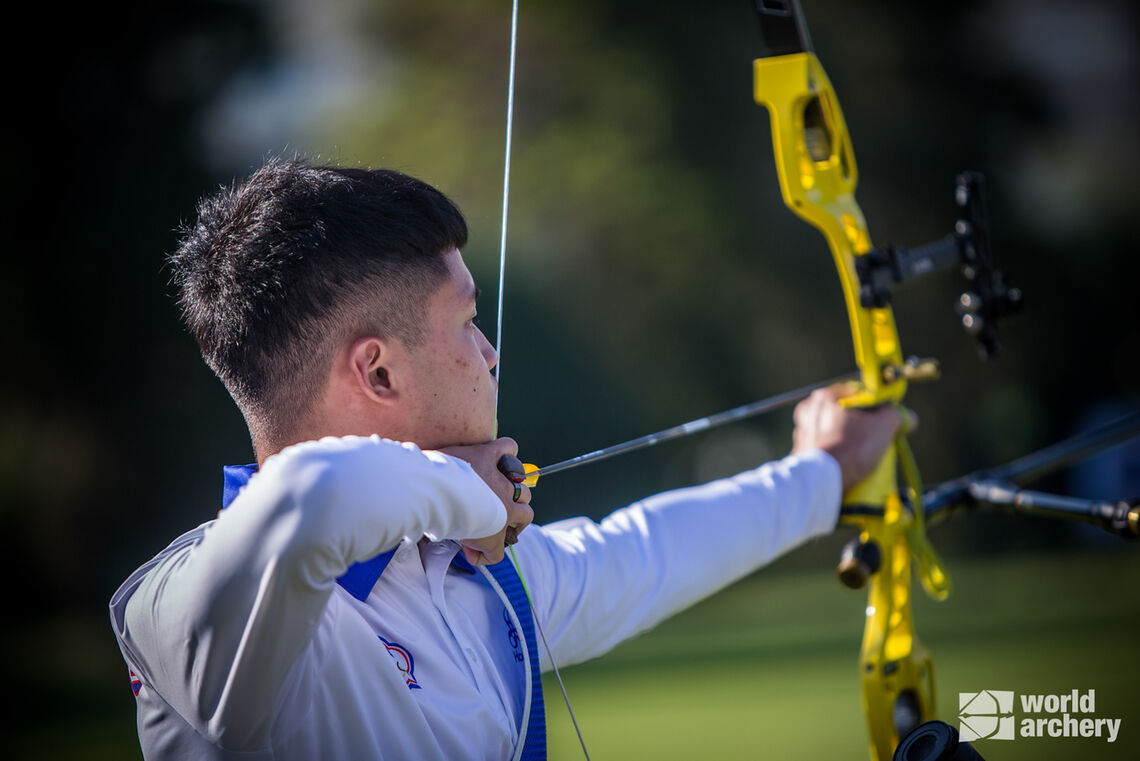 Tang Chih-Chuh, Chinese Taipei in action at Antalya 2022