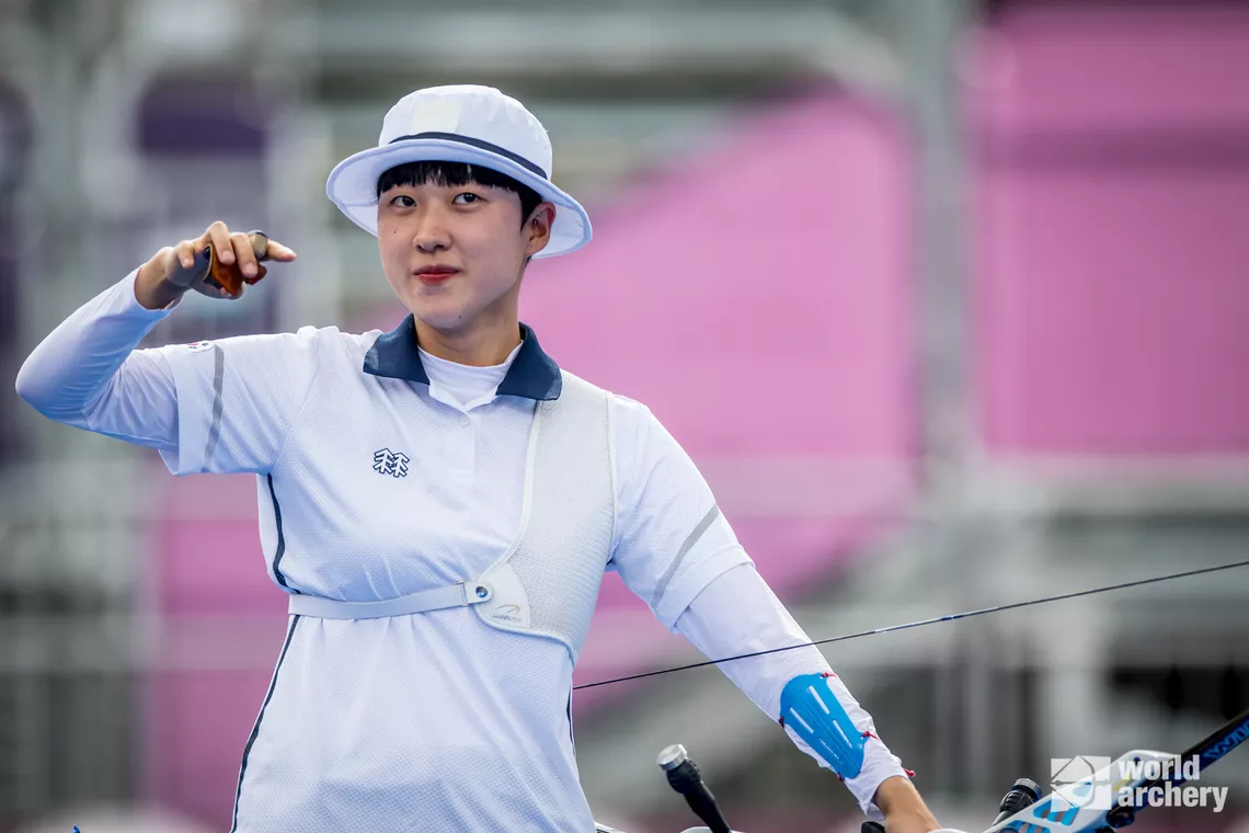 An San wins gold at Tokyo 2020