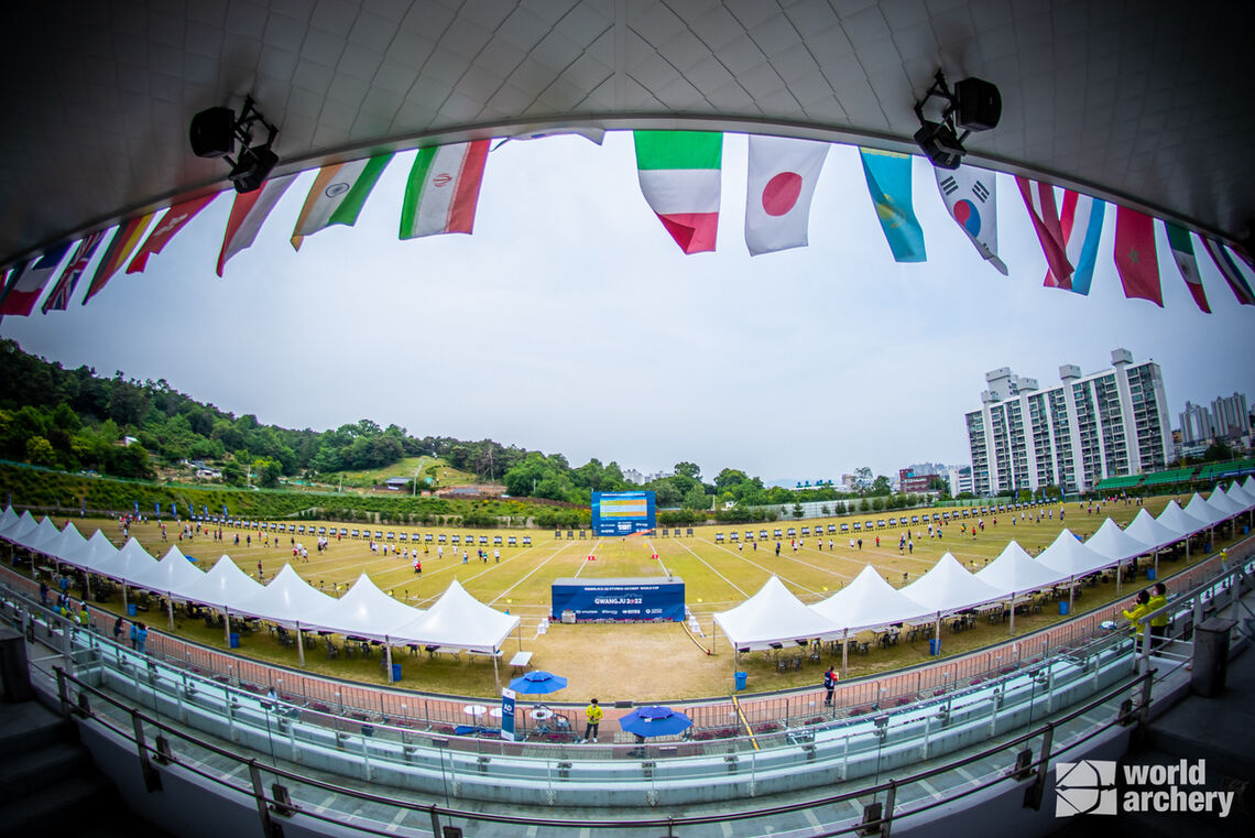 Gwangju 2022 archery field