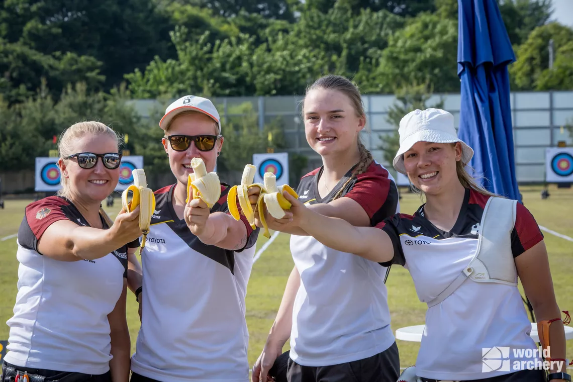 Germany's #bananacrew at Gwangju 2022