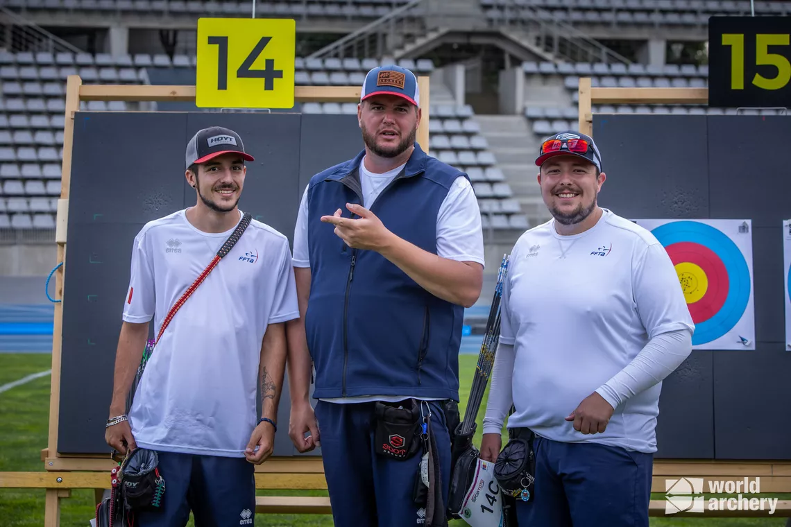 The French compound men will shoot in a third straight final in 2022.
