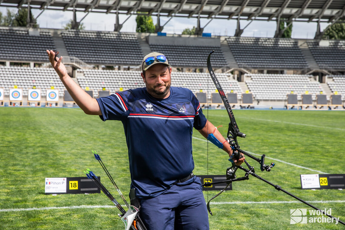 Pierre Plihon nearly went the distance from the 86th seed. His competition finished with a tiebreak seven in the quarterfinals.