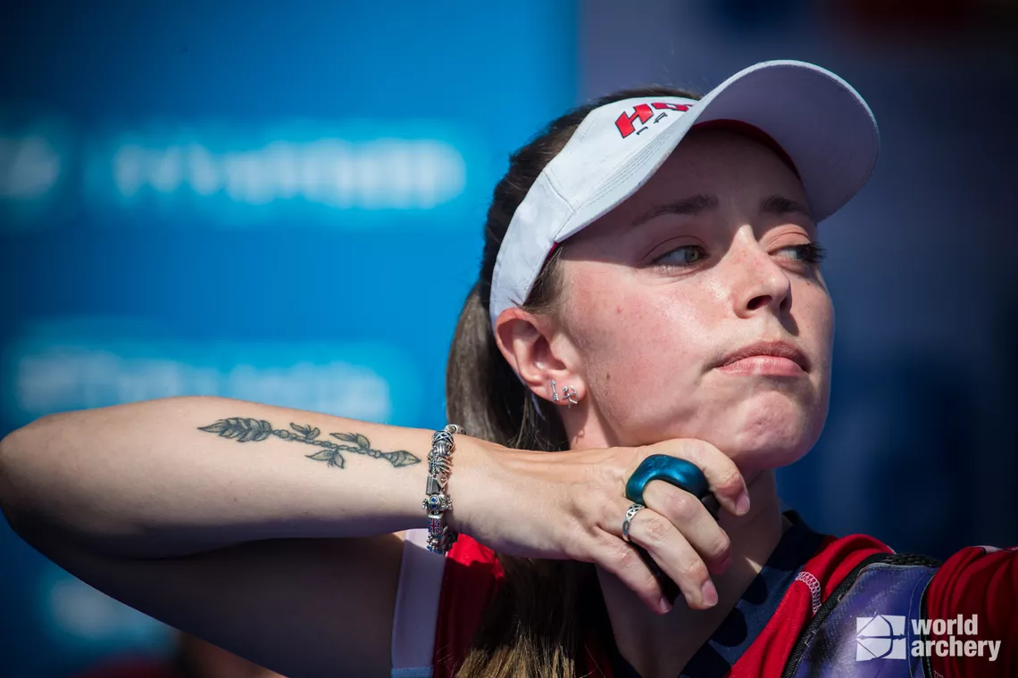 Bryony Pitman close-up at Antalya 2022