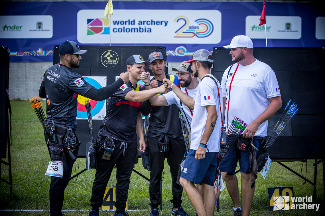 France will be a tough opponent. The French men have podiumed at every event in 2022.