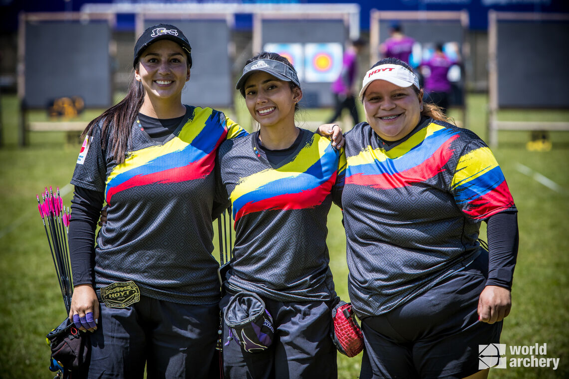 The first match on Saturday will feature Colombia’s Sara Lopez, Alejandra Usquiano and Maria Valentina Suarez.