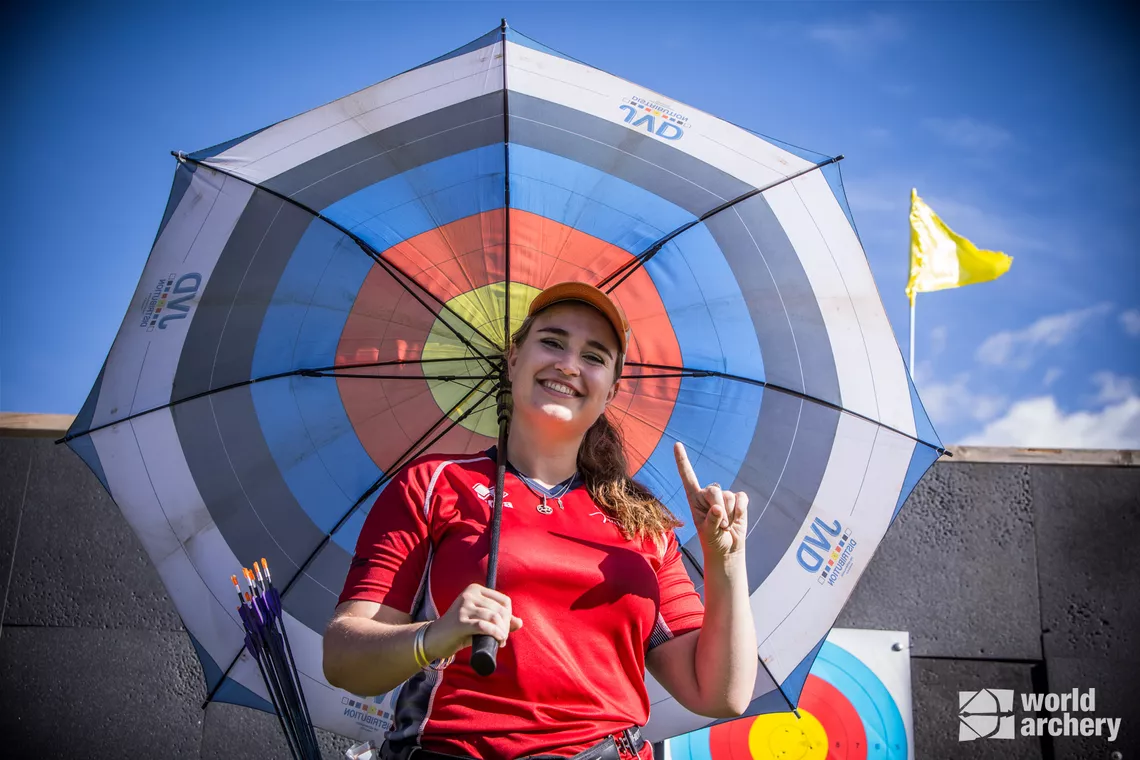 Ella Gibson top qualification at Medellin 2022