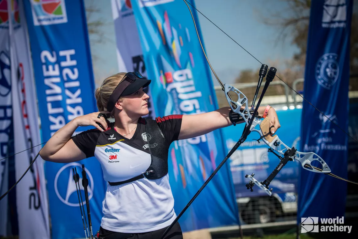 Germany's Katharina Bauer at Antalya 2022