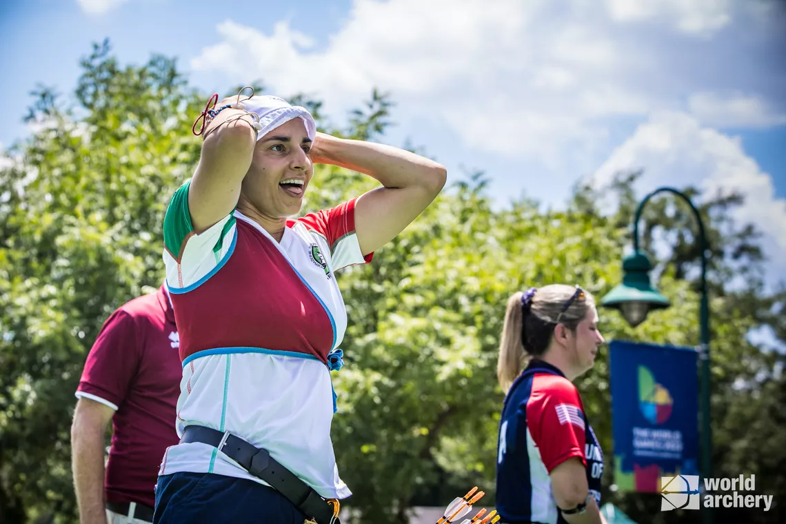 Cinzia Noziglia cannot quite believe she has just won the 2022 World Games