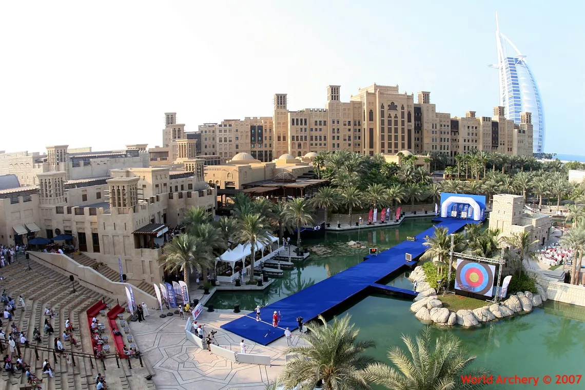 The 2007 Hyundai Archery World Cup final in Dubai