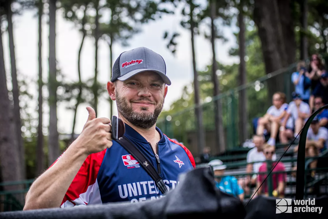 USA's Ryan Davis at the 2022 World Games