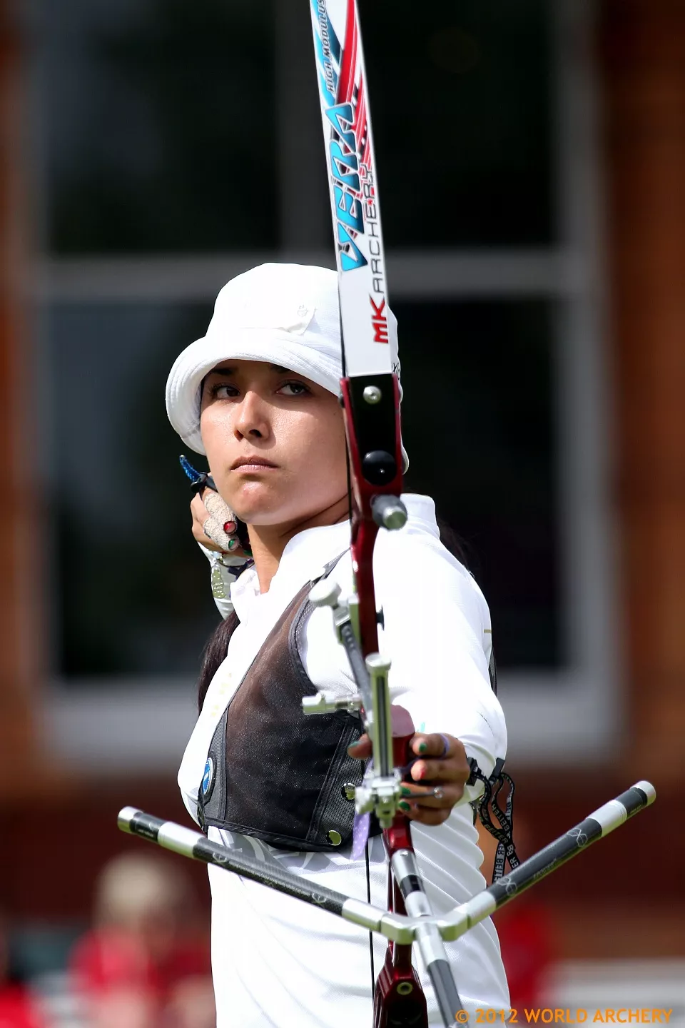 Mariana Avitia head on at the London 2012 Olympic Games