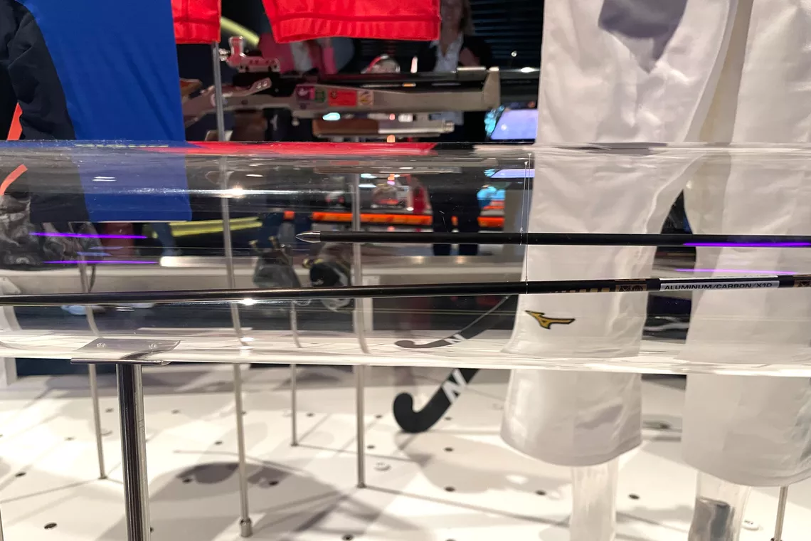 An San and Kim Je Deok’s Robin Hood from Tokyo is now on display in the Olympic Museum.