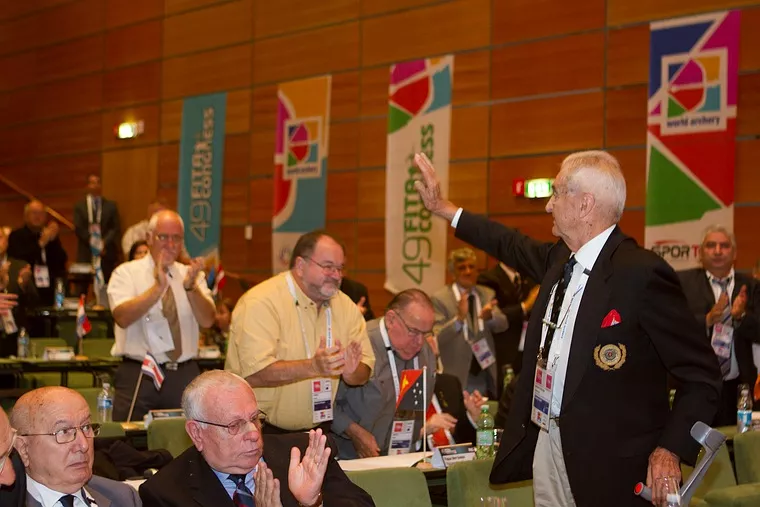 Francesco Gnecchi-Ruscone addresses congress in 2011.
