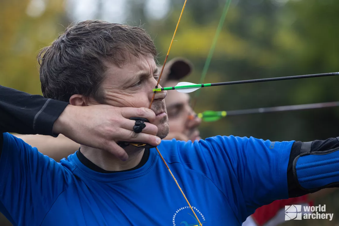 Former world champion Martin Ottoson sits fourth after the first day of qualifying.